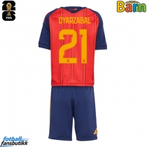Spania Mikel Oyarzabal #21 Hjemmedraktsett Barn VM 2026 Kortermet (+ Korte bukser)